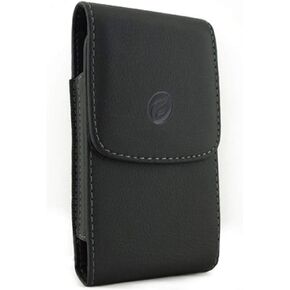 Case Belt Clip for iPhone 15/Pro - Leather Holster Cover Vertical Carry Pouch Compatible with iPhone 15/Pro