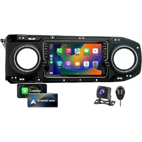 for Toyota Tacoma 2016-2021 Android Radio Stereo with Control knob Head Unit 1280 * 720 HD Touch Screen with Android Auto Wireless CarPlay 5G WiFi GPS Navigation Bluetooth DSP FM/AM Backup AHD Camera