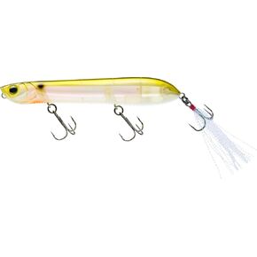 Yo-Zuri 3DB Pencil Popper, Floating, 4-3/8 Inch, 110mm, Ghost Pearl Shad