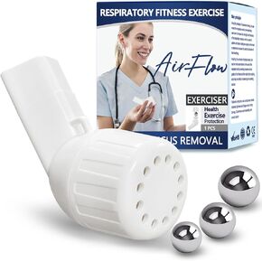Breathing Exercise Device for Lungs, Natural Mucus Clearance and Lung Expansion Device, Lung Exerciser Device
