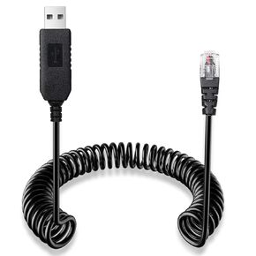 USB to RJ11 Plug Radar Detector Power Cable,USB 5V-12V Power Cable Compatible with Escort,Uniden,Radenso XP,Beltronics,Cobra & Whistler Radar Detectors (9.84FT Length)