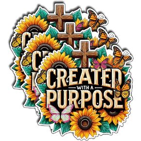 (3 قطع) تم إنشاؤها باستخدام ملصق غرض، ملصق مسيحي، تزيين الكتاب المقدس من الفينيل المقاوم للماء لزجاجة مياه بهلوان وكتب الهاتف وأجهزة الكمبيوتر المحمولة وهدايا لملصقات الحب يسوع مقاس 3 × 2.8 بوصة in Kuwait