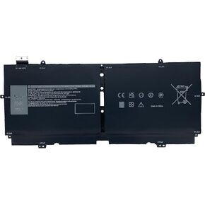 52TWH Replacement Laptop Battery Compatible with Dell XPS 13 7390 2-in-1 Series Notebook P103G P103G001 P103G002 MM6M8 0MM6M8 XX3T7 0XX3T7 51Wh 7.6V