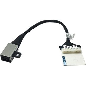 Laptop DC in Power Jack Cable Socket Connector Charging Port for Dell Inspiron 17-3780 17-3785 P63F P63F001 P63F002 P63F003 P63F004 P75F106 P75F005 P75F008 6JTV6 FWGMM 0FWGMM 450.0AD05.0012 Harness