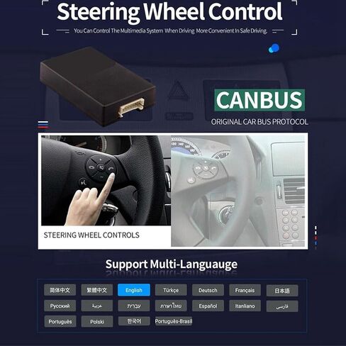 9" Android 13 Double Din Car Stereo w/Wireless Carplay Android Auto for Ford Transit Connect 2014-2018 IPS Car Audio Receiver w/WiFi GPS Bluetooth AHD Backup Camera Mic,SWC/AV in/FM/AM Radio Receiver in Saudi Arabia