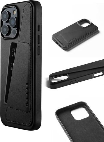 Mujjo Leather Phone Case - Fits iPhone 16 Pro Max - MagSafe Compatible - Premium European Leather - Enhanced Phone & Camera Lens Protection - Crafted with Recycled Material - Slim Profile Tan in Saudi Arabia