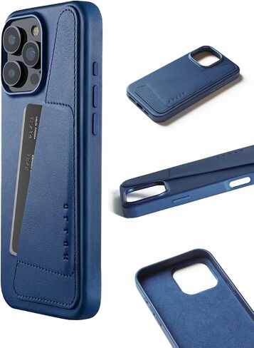 Mujjo Leather Phone Case - Fits iPhone 16 Pro Max - MagSafe Compatible - Premium European Leather - Enhanced Phone & Camera Lens Protection - Crafted with Recycled Material - Slim Profile Tan in Saudi Arabia