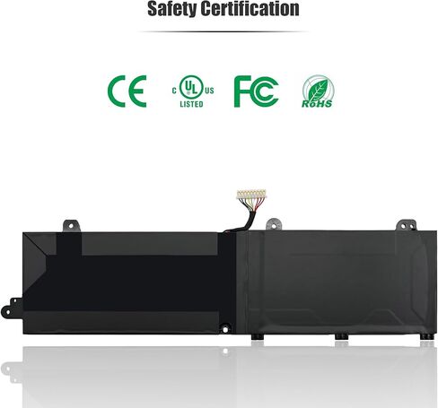 بطارية الكمبيوتر المحمول 73Wh PC50BAT-3 متوافقة مع مفتاح Schenker 15 Comet Lake Key 15 Gaming CLEVO PC50DN2 PC50S THUNDEROBOT 911 P1 EUROCOM RX315 NH57AF1 SYSTEM76 Oryx PRO 6 [11.4 فولت 6220 مللي أمبير في الساعة 3 خلايا] in Kuwait