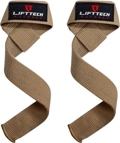 Weight Lifting Straps For Men and Women - Cotton Gym Straps for Weightlifting, HIIT, Strength Training - Pull ups & Deadlift Straps - Lifting Wrist Straps - Grey, One Size in Saudi Arabia