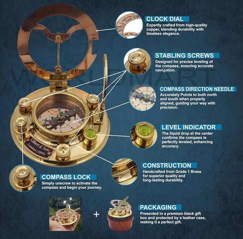 بوصلة بحرية منقوشة، بوصلة شخصية، هدية للرجال، هدية لرفقاء العريس، هدية زفاف، هدية للمشي لمسافات طويلة، هدية للشركات، هدية محفورة in Kuwait