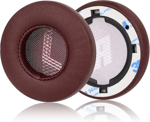 Replacement Earpads for JBL E35 E35BLK E45 E45BT E45BTBLK On-Ear Headphones with Protein Leather & Memory Foam Ear Cushions (Red) in Kuwait