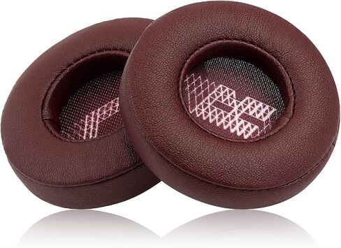 Replacement Earpads for JBL E35 E35BLK E45 E45BT E45BTBLK On-Ear Headphones with Protein Leather & Memory Foam Ear Cushions (Red) in Kuwait