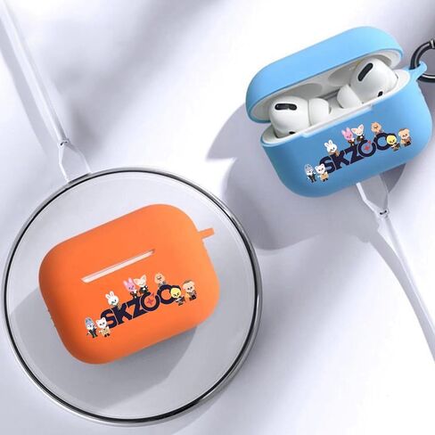Kpop Cartoon Earphone Case for Airpods Pro Felix Changbin Bangchan Airpods Case Cover in Saudi Arabia