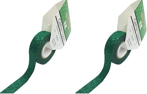 Best Creation Glitter Tape, Medium, Green in Saudi Arabia