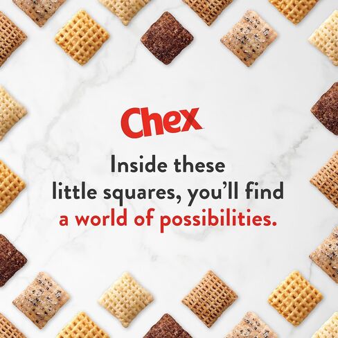 Chex CinnamonCereal، حبوب الإفطار الخالية من الغلوتين، مصنوعة من الحبوب الكاملة، حجم عائلي، 19.2 أونصة in Saudi Arabia