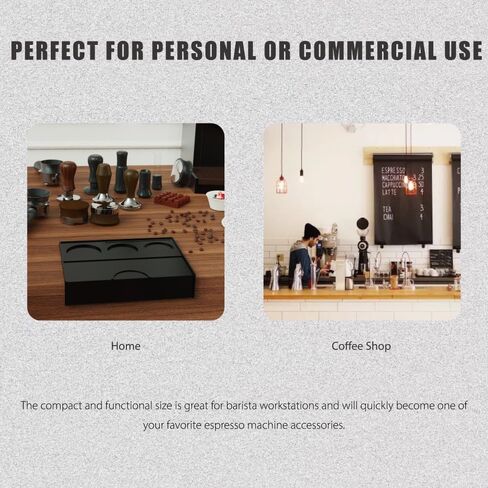KYONANO Large Tamping Mat, Espresso Tamping Station, 10 * 8 Inch, More Space for Placing Espresso Tools, Food Grade, Heat Resistant and Non-Slip Silicone Coffee Mat, Espresso Accessory for Barista in Saudi Arabia