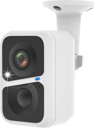 Vicohome 2K Wireless Battery-Powered WiFi Security Camera Outdoor/Indoor | 2.4G WiFi, AI Motion Detection, Full Color Night Vision, 2-Way Audio, Spotlight & Siren, IP65 Weatherproof, SD/Cloud Storage in Saudi Arabia