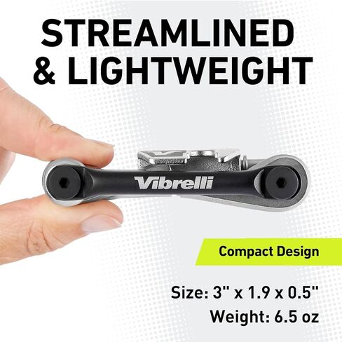أداة Vibrelli Bike Multi Tool V19 - مع حقيبة حمل - أداة متعددة الأداء للدراجة in Kuwait