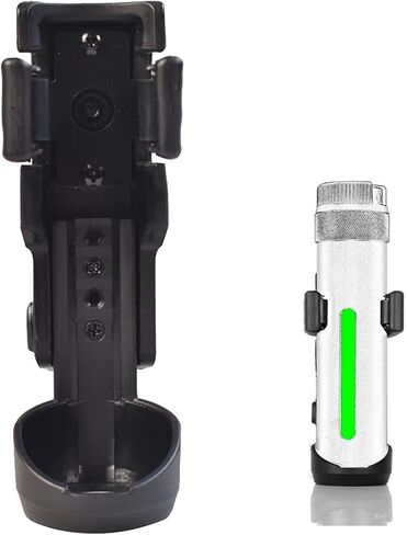 Tactical Flashlight/Baton Holster, Rotatable Duty Belt Flashlight Holder, Suitable for 0.9"-1.2" Diameter Flashlights,21" to 26" Telescopic Baton in Kuwait