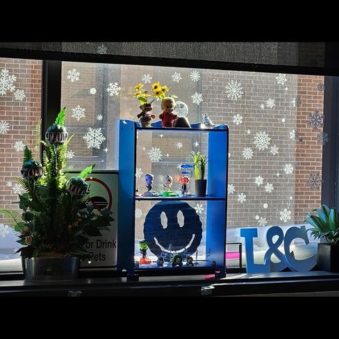 6 أوراق ملصقات نافذة الهالوين، ملصقات نافذة الهالوين مزدوجة الجوانب للنوافذ الزجاجية لتزيين حفلات الهالوين اللطيفة in Kuwait