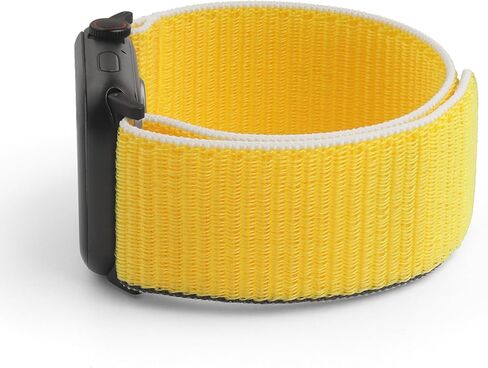 حزام ساعة من نسيج النايلون عريض جدًا متوافق مع ساعة Apple Watch Ultra 49 مم 46 مم 45 مم 44 مم 42 مم 38 مم 40 مم 41 مم، أشرطة رياضية قابلة للتعديل للنساء والرجال in Kuwait