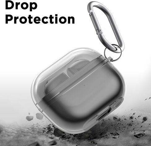 for New Samsung Galaxy Buds 3 Case/Galaxy Buds 3 Pro Case Cover with Cleaner Kit,Soft Silicone Protective Case for Galaxy Buds 3 pro case 2024,Galaxy Buds 3 Accessories with Keychain (Glitter Clear) in Saudi Arabia