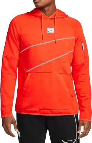 Nike Dri-FIT Men's Fleece Pullover Fitness Hoodie (US, Alpha, Medium, Regular, Regular, Standard, White) in Saudi Arabia