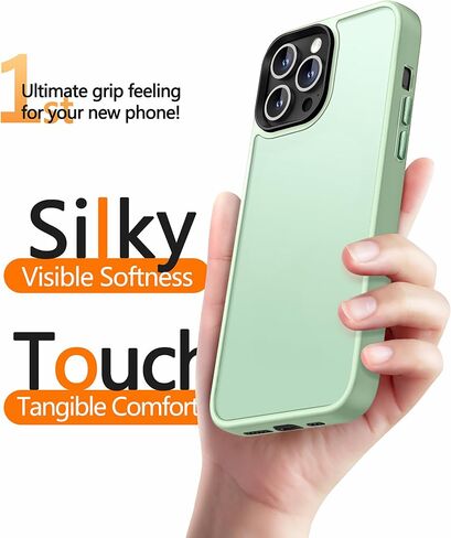 Dssairo 5 in 1 for iPhone 13 Pro Case, with 2X Screen Protectors + 2X Camera Lens Protectors, [15FT Military Grade Protection] Anti-Fingerprints Anti-Scratch Translucent Matte Back (Black) in Saudi Arabia