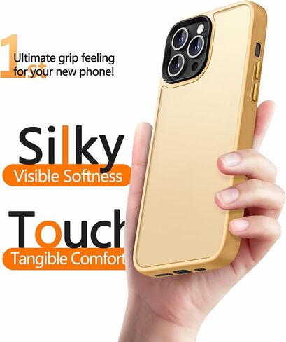 Dssairo 5 in 1 for iPhone 13 Pro Case, with 2X Screen Protectors + 2X Camera Lens Protectors, [15FT Military Grade Protection] Anti-Fingerprints Anti-Scratch Translucent Matte Back (Black) in Saudi Arabia