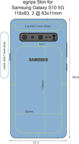 2pk Clear Apple iPhone 12 13 Mini Skin, Anti-Slip Protective Sticker Non-Slip Grip Mobile Phone Minimalist Case, Not for Phone Sides or Curved Surfaces in Saudi Arabia