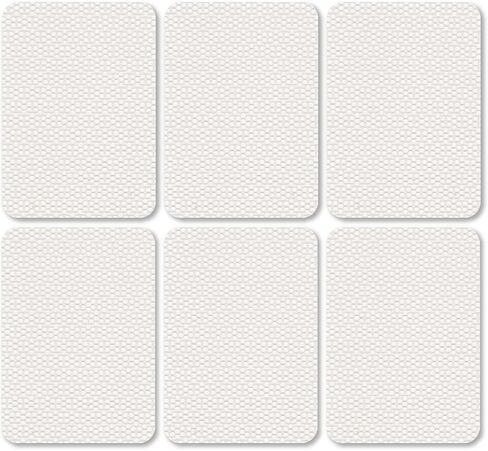 2pk Clear Apple iPhone 12 13 Mini Skin, Anti-Slip Protective Sticker Non-Slip Grip Mobile Phone Minimalist Case, Not for Phone Sides or Curved Surfaces in Saudi Arabia