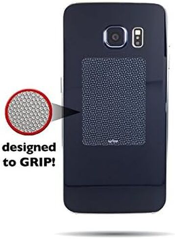 2pk Clear Apple iPhone 12 13 Mini Skin, Anti-Slip Protective Sticker Non-Slip Grip Mobile Phone Minimalist Case, Not for Phone Sides or Curved Surfaces in Saudi Arabia