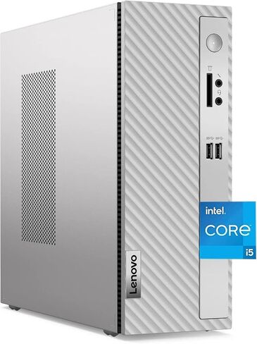 كمبيوتر مكتبي Lenovo 2023 الأحدث IdeaCentre 3i، وحدة المعالجة المركزية i5 13400 حتى 4.6 جيجا هرتز، ذاكرة الوصول العشوائي 16 جيجابايت، 1 تيرابايت SSD، 2 تيرابايت HDD، Intel UHD Graphics، Wi-Fi 6، لوحة مفاتيح USB بصرية وماوس سلكي، Windows 11 Home in Saudi Arabia