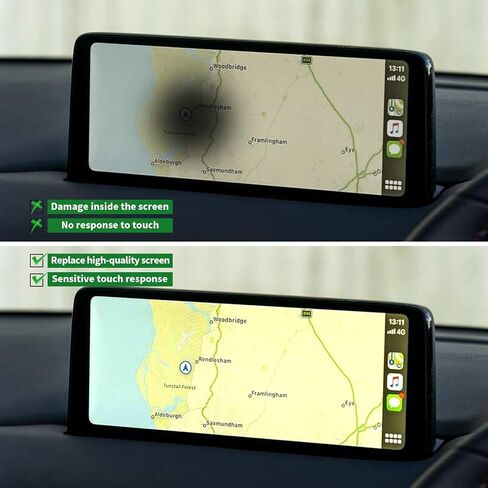 شاشة لمس 7 بوصة متوافقة مع شاشة CX-5 2017 2018 2019 2020 2021 TM070RDHP05 in Saudi Arabia