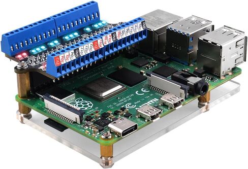 وحدة كسر طرفية GeeekPi Micro GPIO مع LED لحالة GPIO لـ Raspberry Pi، موصل صغير للوحة توسيع GPIO لـ Raspberry Pi 4B/3B+/3B/2B/Pi Zero/Pi Zero W/Pi Zero 2 W in Kuwait