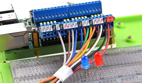 وحدة كسر طرفية GeeekPi Micro GPIO مع LED لحالة GPIO لـ Raspberry Pi، موصل صغير للوحة توسيع GPIO لـ Raspberry Pi 4B/3B+/3B/2B/Pi Zero/Pi Zero W/Pi Zero 2 W in Kuwait