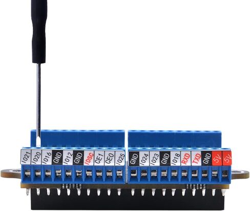 وحدة كسر طرفية GeeekPi Micro GPIO مع LED لحالة GPIO لـ Raspberry Pi، موصل صغير للوحة توسيع GPIO لـ Raspberry Pi 4B/3B+/3B/2B/Pi Zero/Pi Zero W/Pi Zero 2 W in Kuwait