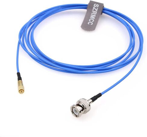 SZRMCC Microdot Compatible Connector Male 10-32UNF M5 to BNC Male Test Cable for Vibration Acceleration Sensor (1m/3.2ft) in Saudi Arabia