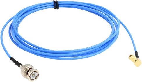 SZRMCC Microdot Compatible Connector Male 10-32UNF M5 to BNC Male Test Cable for Vibration Acceleration Sensor (1m/3.2ft) in Saudi Arabia