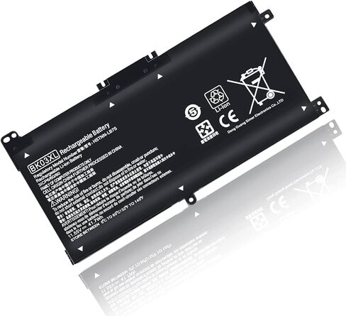 BK03XL بطارية لجهاز HP بافيليون X360-Convertible 14-ba000 14m-ba0xx 14-ba125cl 14m-ba013dx 14m-ba011dx 14m-ba1xx 14m-ba114dx 14-ba175nr 14-ba253cl 14-ba051cl 916366- 421 HSTNN-LB7S 916811-855 in Kuwait