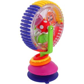 Sassy Light Up Rainbow Wheel Tray Toy, Multi