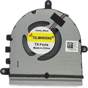 New Compatible CPU Cooling Fan for Dell Inspiron 15 5570 5575 3533 3583 3585 5593 3501 3505 P75F Laptop Series 07MCD0 DFS531005MCOT FK39 PB7806S05HN2 DC5V 0.5A CPU Fan