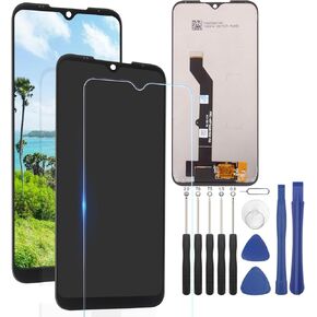 Screen Replacement for Motorola Moto E 2020 Moto E7 XT2052 6.2" LCD Display Repair Part Touch Screen Digitizer Assembly for Motorola Moto E Screen with Tools