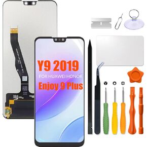 Replacement for Huawei Y9 2019 | Enjoy 9 Plus LCD Screen for JKM-LX1 JKM-LX2 JKM-LX3 JKM-AL00 JKM-TL00 JKM-AL00a JKM-AL00b LCD Touch Screen Display Panel Digitizer Assembly with Repair kit