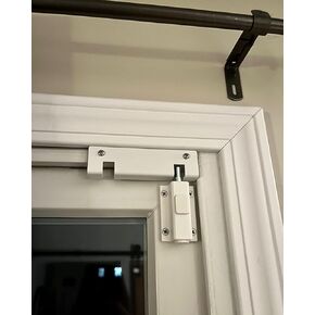 SDGINA Sliding Door Security Lock - Sliding Patio Door Lock for Glass Doors, Child Safety Foot Locks
