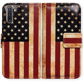 Bcov Case for Galaxy Note 10, Gorgeous Colours Circle Mandala Flip Leather Case Wallet Cover with Credit Card Slot ID Card Holder Kickstand for for Samsung Galaxy Note 10