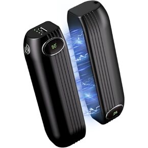 Full Body Heating Hand Warmers Rechargeable 2500mah*2 Pack with LED Screen,Electric Portable Pocket Hot Hands Handwarmers,Gifts for Christmas,Outdoor,Golf,Hunting Accessories,Camping,Raynauds