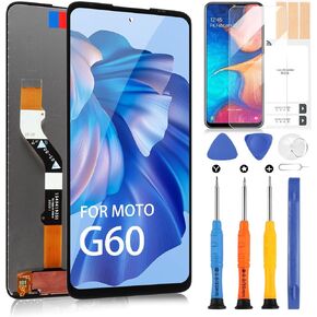 Screen Replacement for Motorola Moto G60/G60S/G40 Fusion LCD - for Moto G60S LCD Display Touch Screen Digitizer Sensor Assembly for Moto G40 Fusion Display PANB0001IN XT2133-2 XT2133-1 XT2135-1