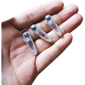 KTGCOZS pack of 10 Unpainted DIY Blank Lure Body Crankbait Hard bait for sea fishing 2.1g/3cm Fishing Lure CH153