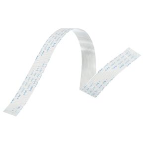MECCANIXITY Flexible Flat Cable Extension Ribbon Cables 6 Pins 1.0mm Pitch 300mm for 3D Printer, DIY, Camera, Screen and DVD Player Connector A Type Pack of 5